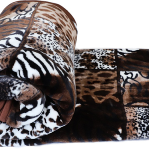 RIAN Animal Single Mink Blanket for Heavy Winter