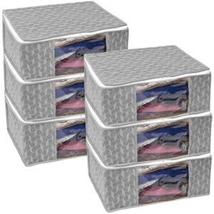 Homestrap Set of 6 Non-Woven Printed Saree Cover Cloth Storage