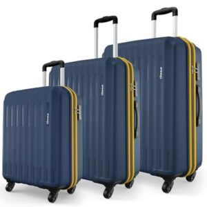 Safari Genius Alley Set of 3 (Cabin+ Medium + Large) Trolley Bags