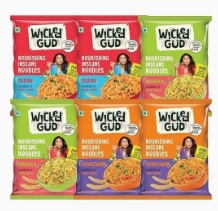 WickedGud Nourishing Instant Noodles Range, Pack of (69 gm x 6)