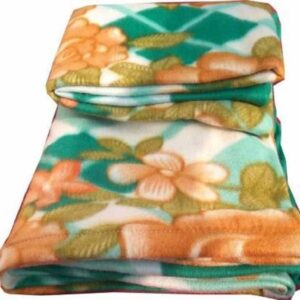 AN Poller Solid Single Fleece Blanket for  Mild Winter
