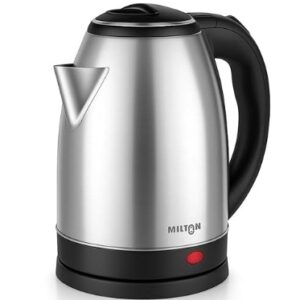 Milton Rapid Electric Kettle 1.8L 1500 Watts Stainless Steel Hot Water portable Electric Kettle for Home and Office