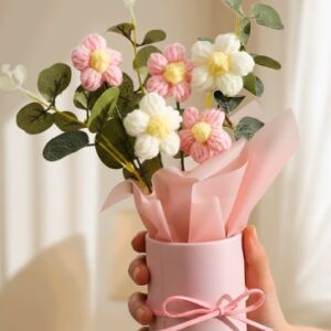 TIED RIBBONS Multicoloured 1 Pieces Daisy Artificial Flower