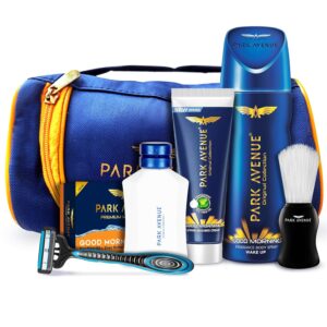 Park Avenue Good Morning Grooming Collection 7 in-1 Combo Grooming Kit for Men Gift Set for Men